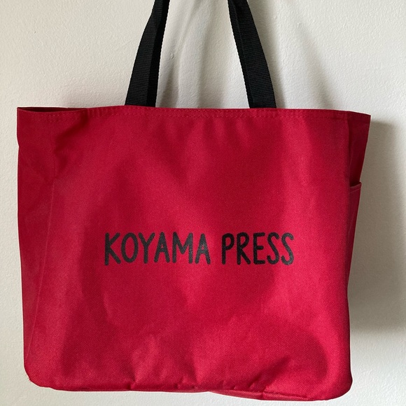 Red tote bag - Picture 2 of 2